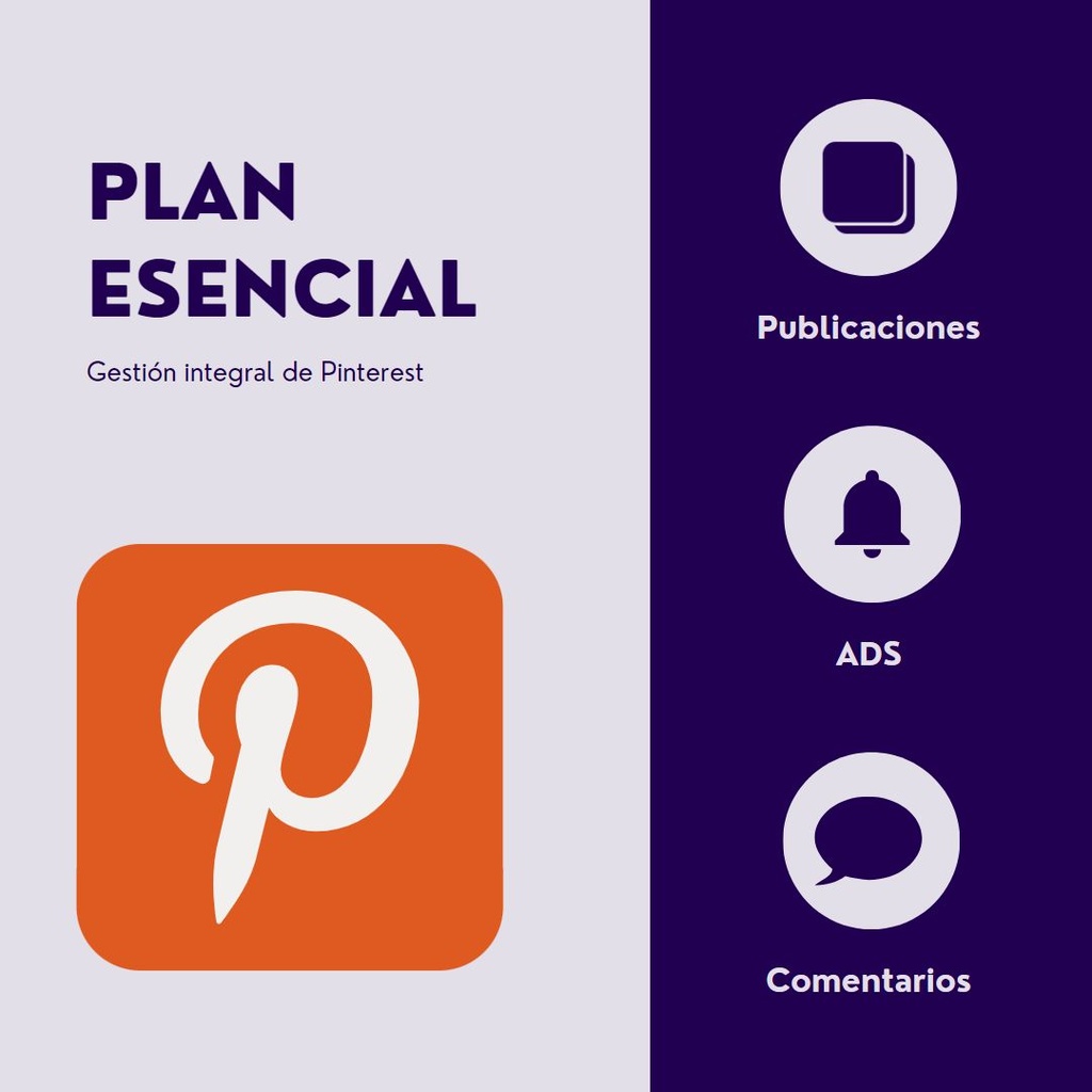 Plan esencial Pinterest